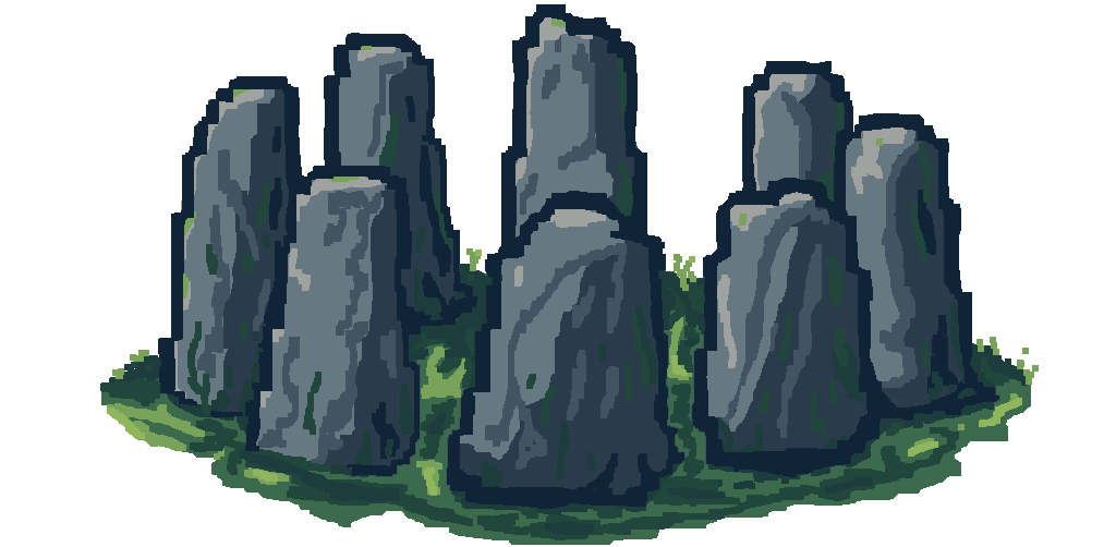 Stone Circle Software large pixel art logo